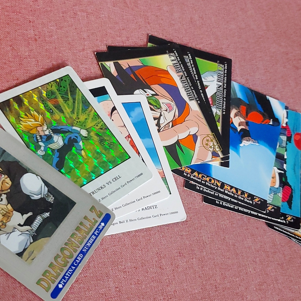 Old Dragon Ball Z Cards